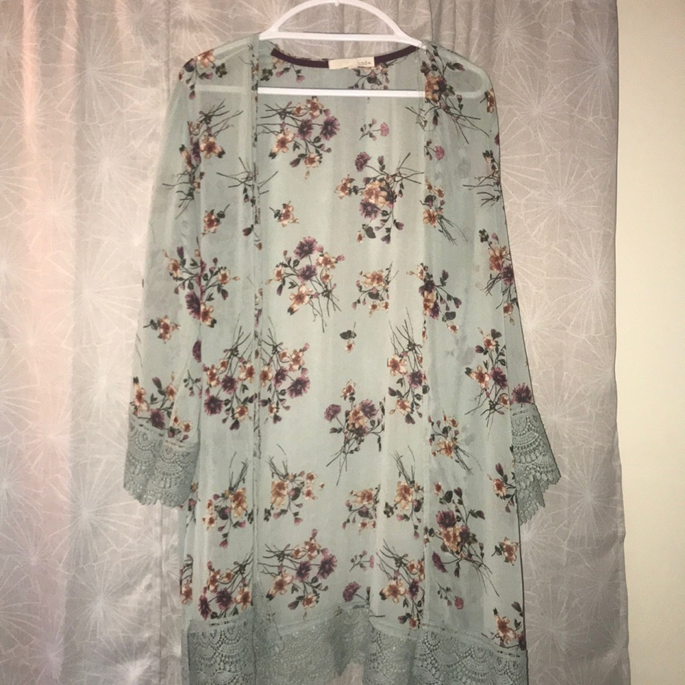 Floral kimono